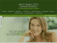 Tablet Screenshot of drjohnboyles.com